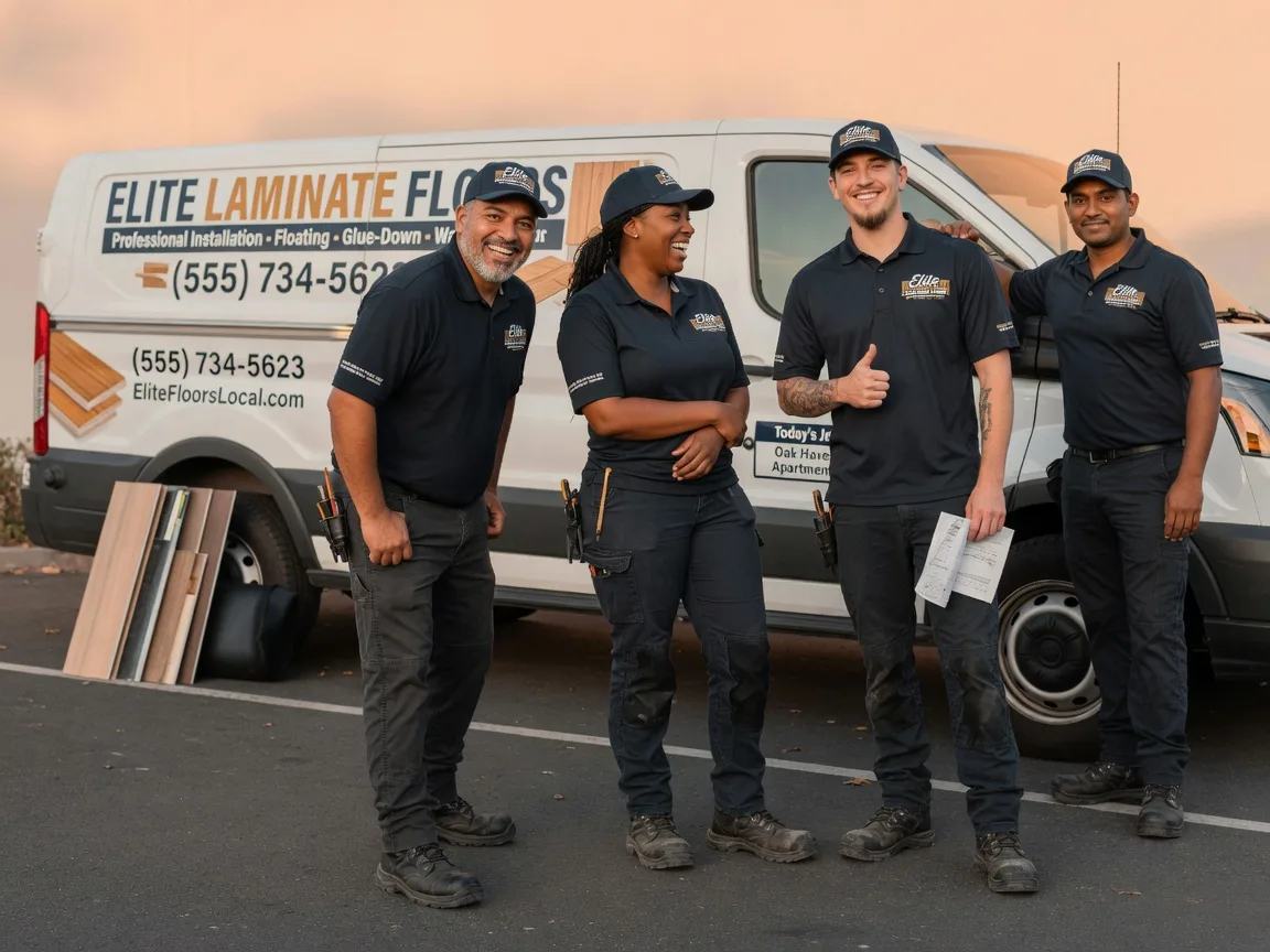 Laminate flooring installation company in Scranton, ND
